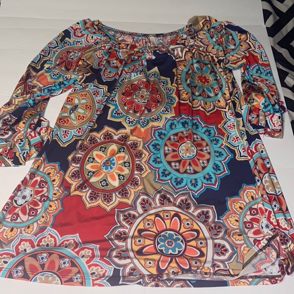 Cezzane colorful blouse size XL